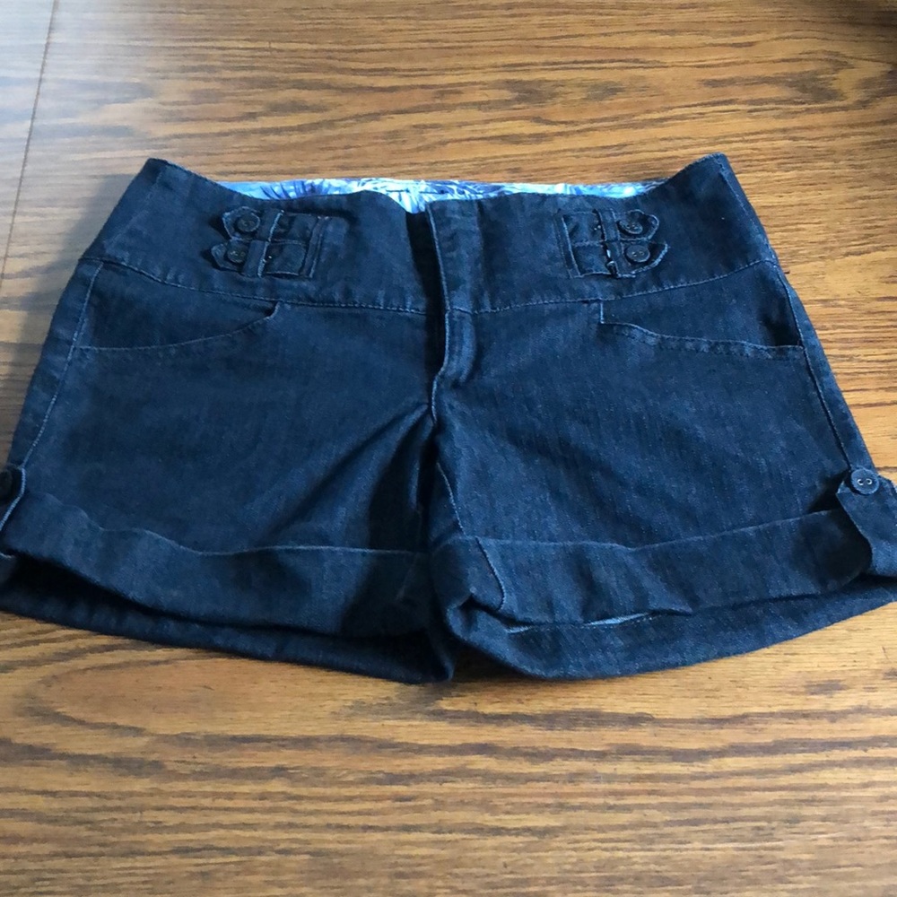 Copper Key Jean Shorts